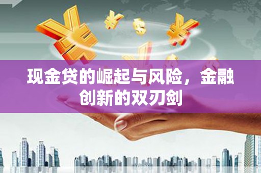 滨江现金贷的崛起与风险，金融创新的双刃剑