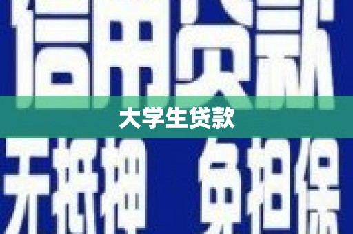 滨江大学生贷款