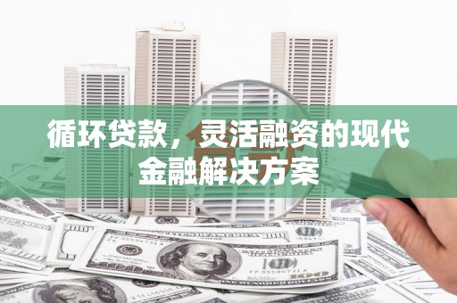 滨江循环贷款，灵活融资的现代金融解决方案