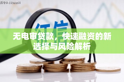 滨江无电审贷款，快速融资的新选择与风险解析