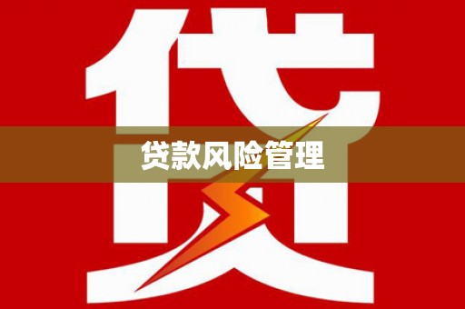 滨江贷款风险管理