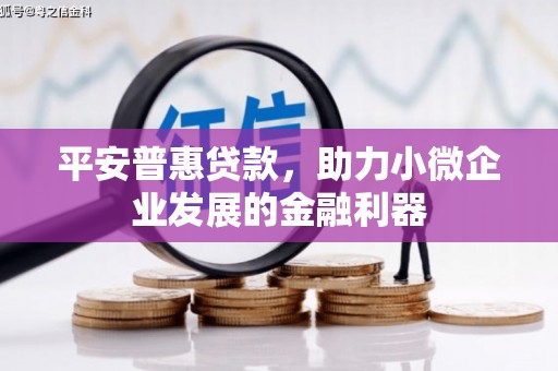 滨江平安普惠贷款，助力小微企业发展的金融利器