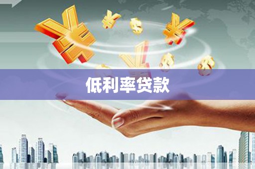 滨江低利率贷款