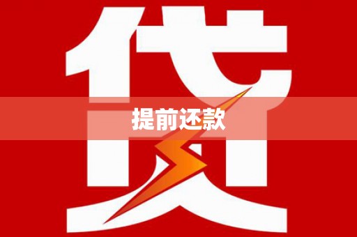 滨江提前还款