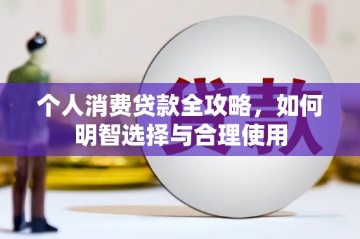 滨江个人消费贷款全攻略，如何明智选择与合理使用